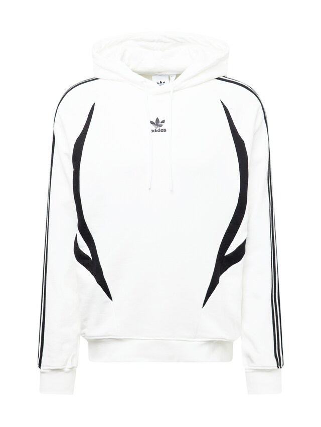 ADIDAS ORIGINALS, Sweatshirt 'ARCHIVE ', White & Black, Image 1 of 5