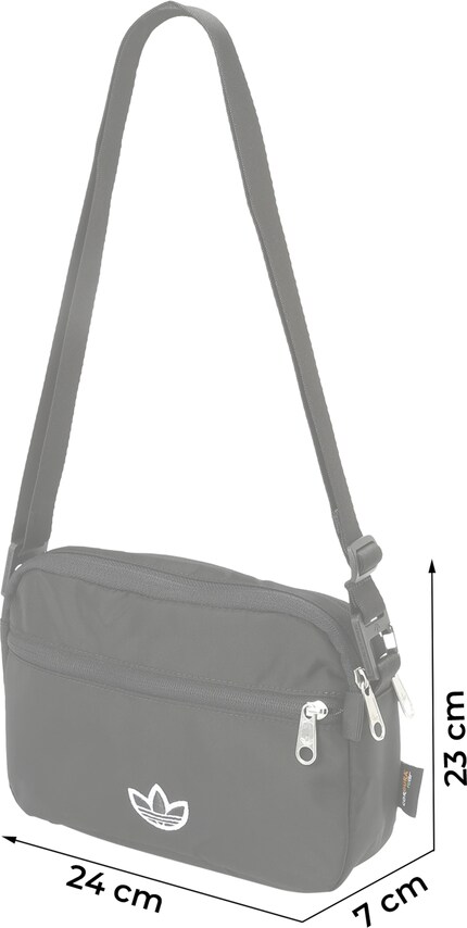 ADIDAS ORIGINALS, Tasche 'Essentials' Schwarz, Bild 2 von 4