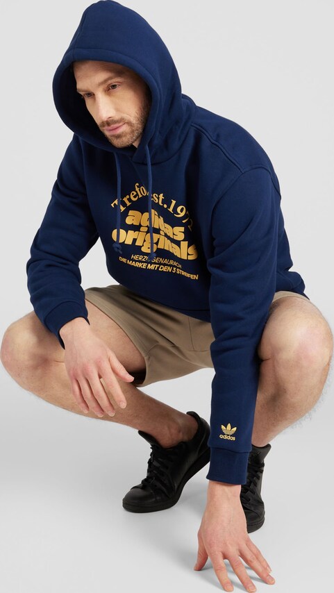 ADIDAS ORIGINALS, Sweatshirt 'GRF' Blau, Bild 4 von 5