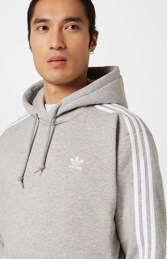 ADIDAS ORIGINALS, Sweatshirt 'Adicolor Classics 3-Stripes', Grey, Image 5 of 5