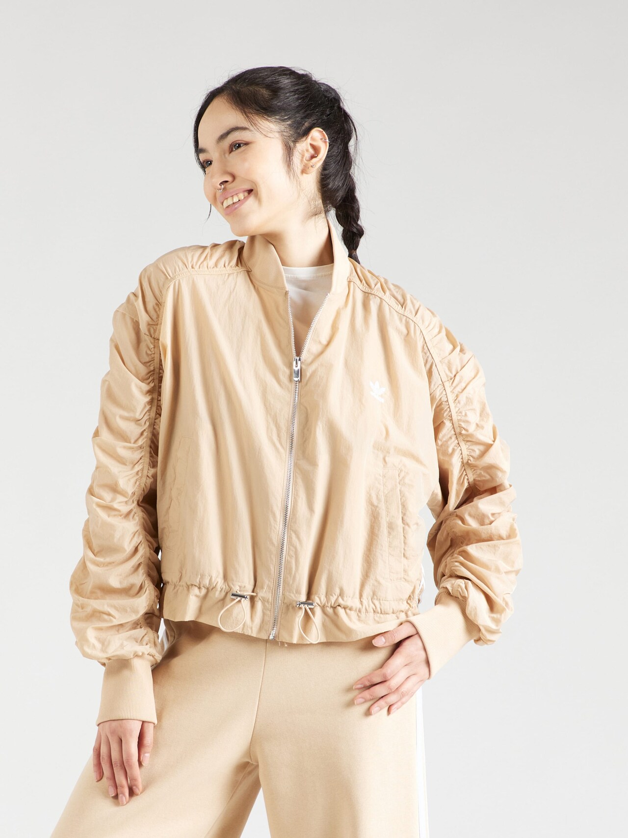 ADIDAS ORIGINALS, Jacke, Beige, Bild 2 von 5