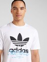 ADIDAS ORIGINALS, T-Shirt 'STREET 1' Weiß & Schwarz, Bild 4 von 5