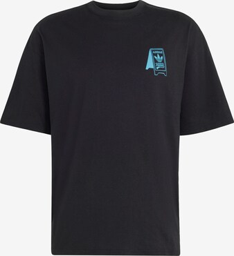 ADIDAS ORIGINALS, T-Shirt 'Food Cart' Schwarz