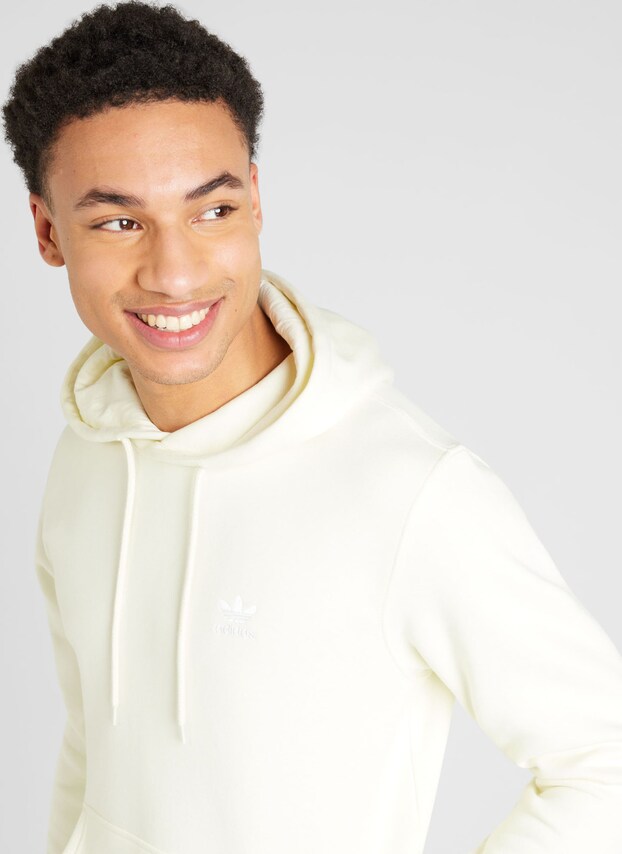 ADIDAS ORIGINALS, Sweatshirt 'Trefoil Essentials', Beige, Image 5 of 5