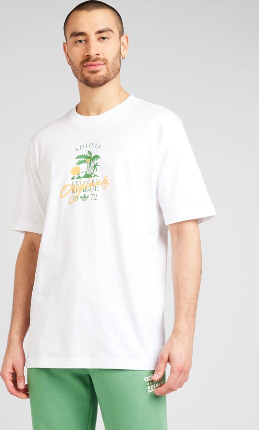 ADIDAS ORIGINALS, Shirt 'Leisure League', White, Image 2 of 5