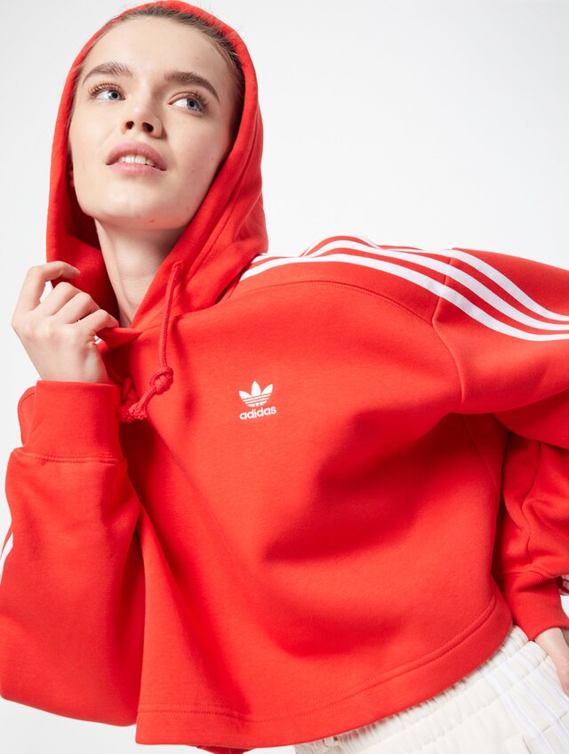 ADIDAS ORIGINALS, Sweatshirt 'Adicolor Classics ' Rot, Bild 5 von 5