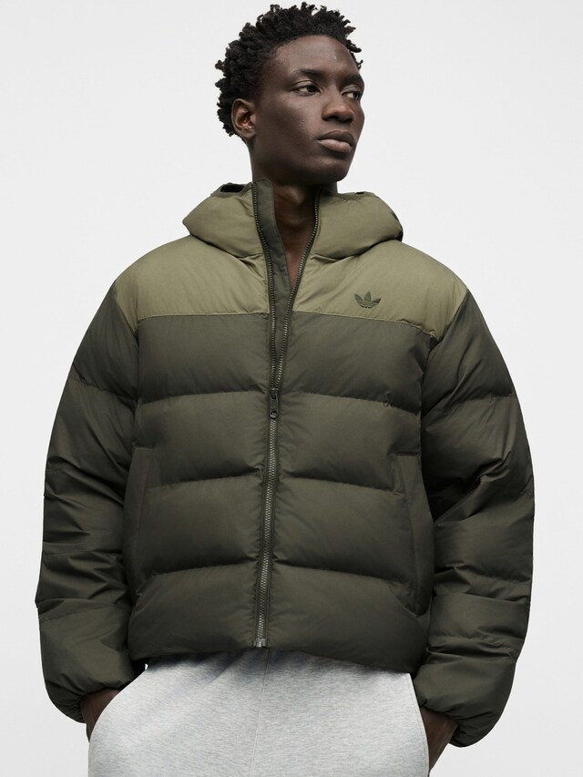 ADIDAS ORIGINALS, Jacke 'HOODED REGEN' Grün, Bild 3 von 6