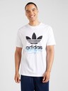 ADIDAS ORIGINALS, T-Shirt 'STREET 1' Weiß & Schwarz, Bild 3 von 5