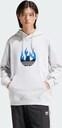 ADIDAS ORIGINALS, Sweatshirt ' Flames ', Grey, Image 2 of 5