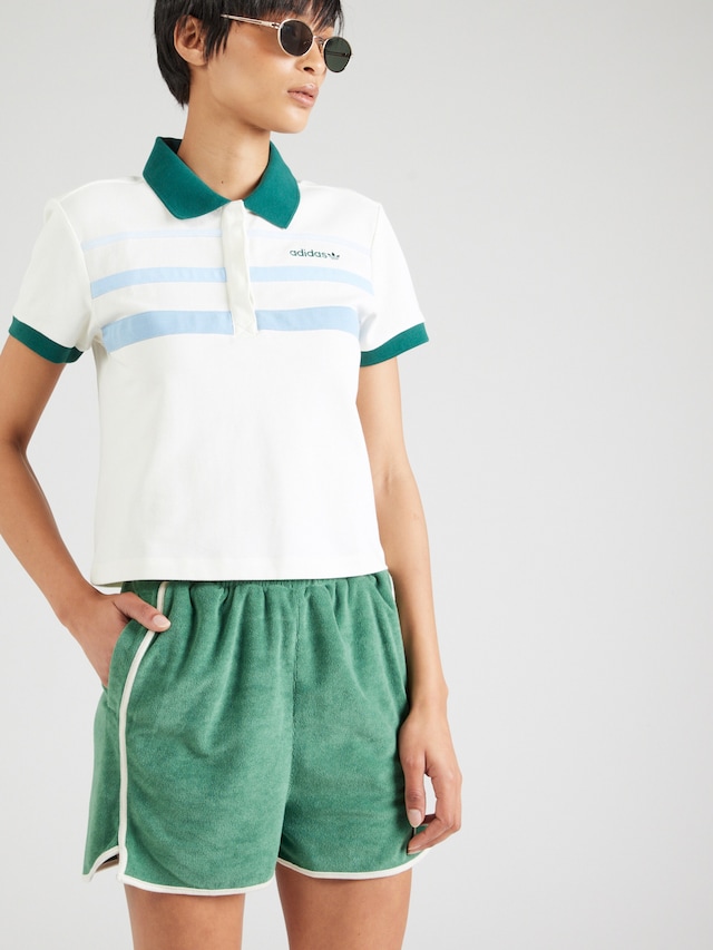 ADIDAS ORIGINALS, Poloshirt '80s' Weiß, Bild 2 von 5