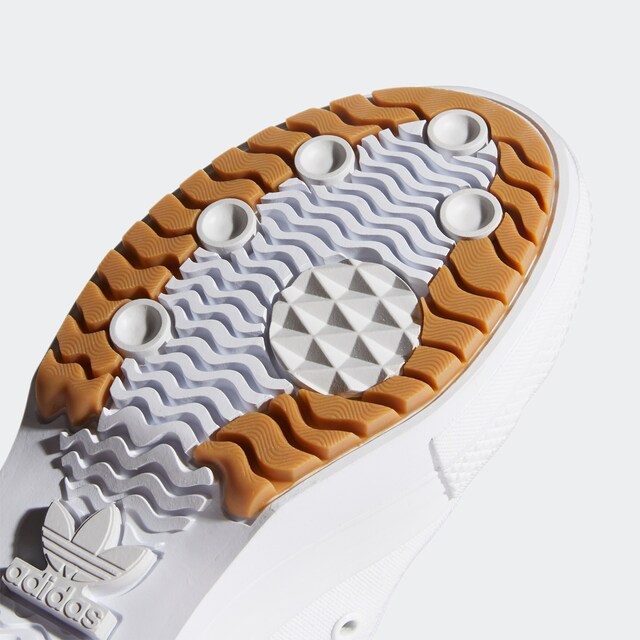 ADIDAS ORIGINALS, High-Top Sneakers 'Nizza Trek', White, Image 8 of 11