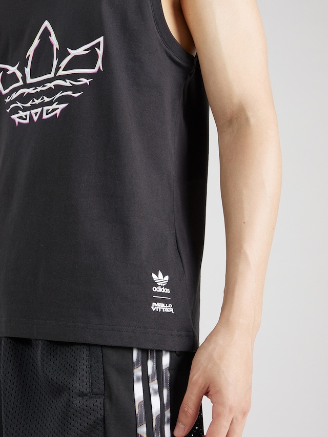 ADIDAS ORIGINALS, Shirt 'Pride', Black, Image 5 of 5