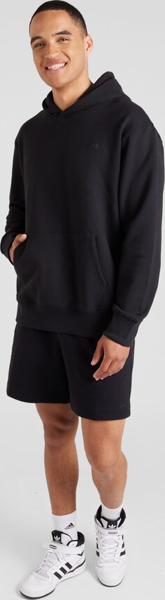 ADIDAS ORIGINALS, Sweatshirt 'Premium Essentials', Black, Image 5 of 5