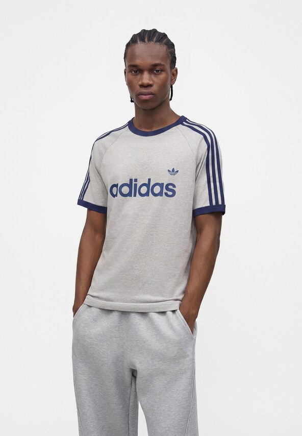 ADIDAS ORIGINALS, T-Shirt 'Ringer' Grau, Bild 4 von 6