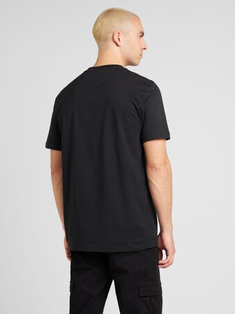 T-Shirt 'Trefoil Essentials' in Schwarz, Weiß, Grün & Weiß