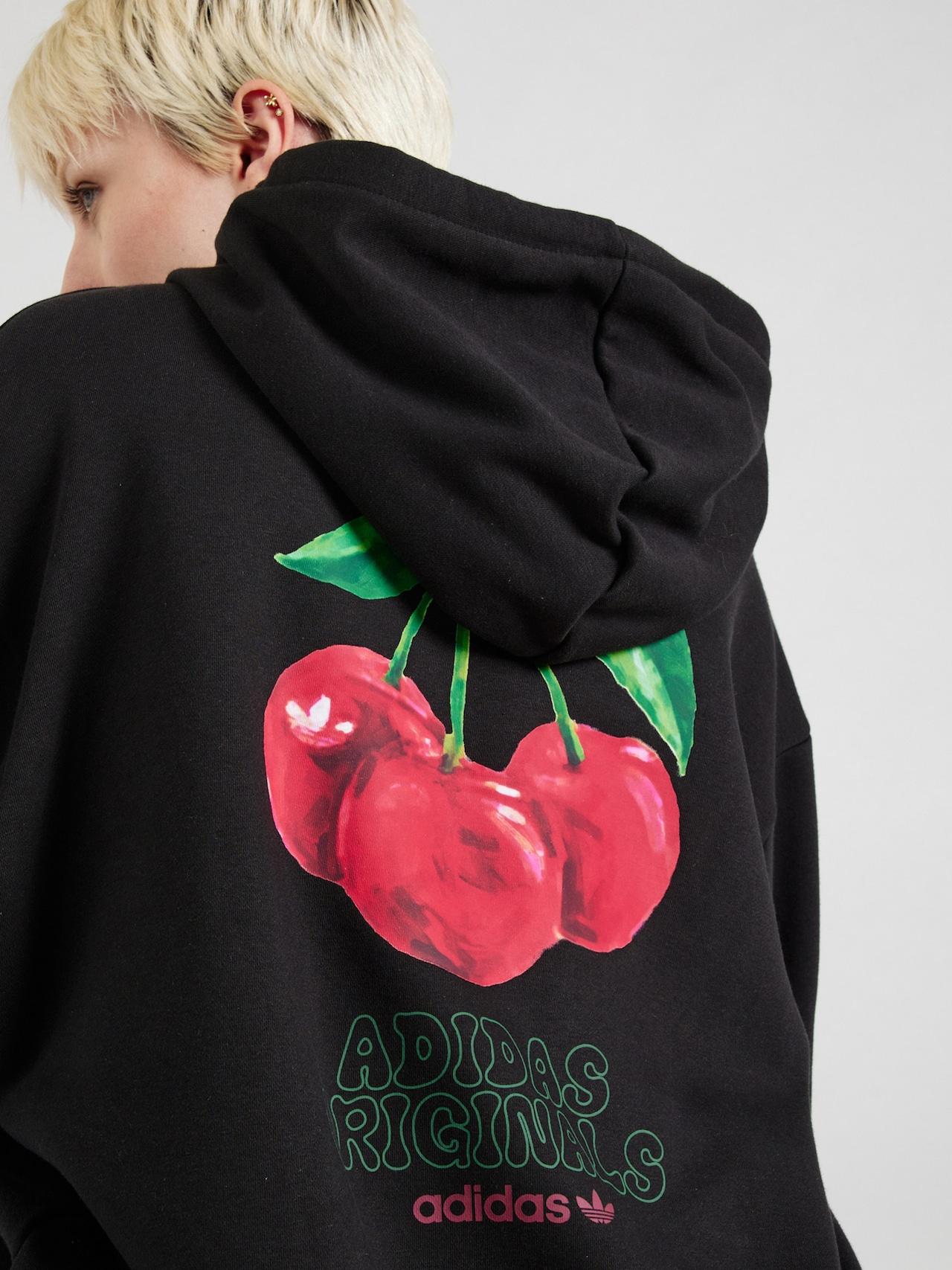 ADIDAS ORIGINALS, Sweatshirt 'CHERRY', Schwarz, Bild 5 von 5