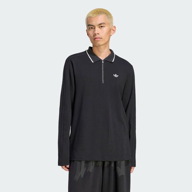 ADIDAS ORIGINALS, Poloshirt Schwarz, Bild 2 von 5