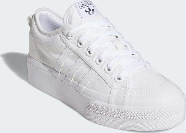 ADIDAS ORIGINALS, Sneakers 'Nizza Platform', White, Image 5 of 9