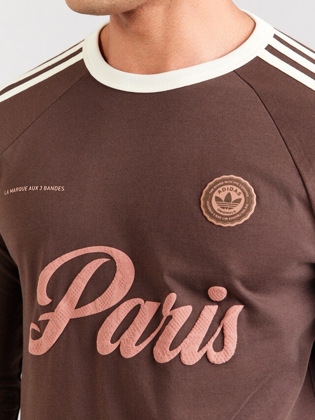 ADIDAS ORIGINALS, Shirt 'PARIS' Braun, Bild 5 von 5