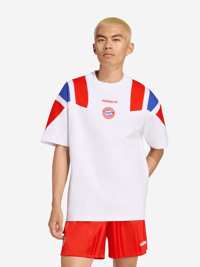 ADIDAS ORIGINALS, T-Shirt 'FC Bayern' Weiß, Bild 2 von 6