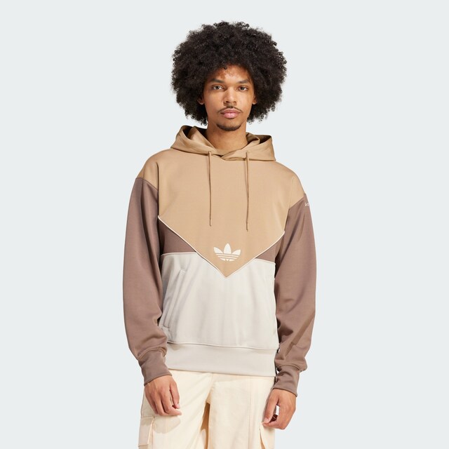 ADIDAS ORIGINALS, Sweatshirt 'Adicolor Cutline', Brown, Image 2 of 5