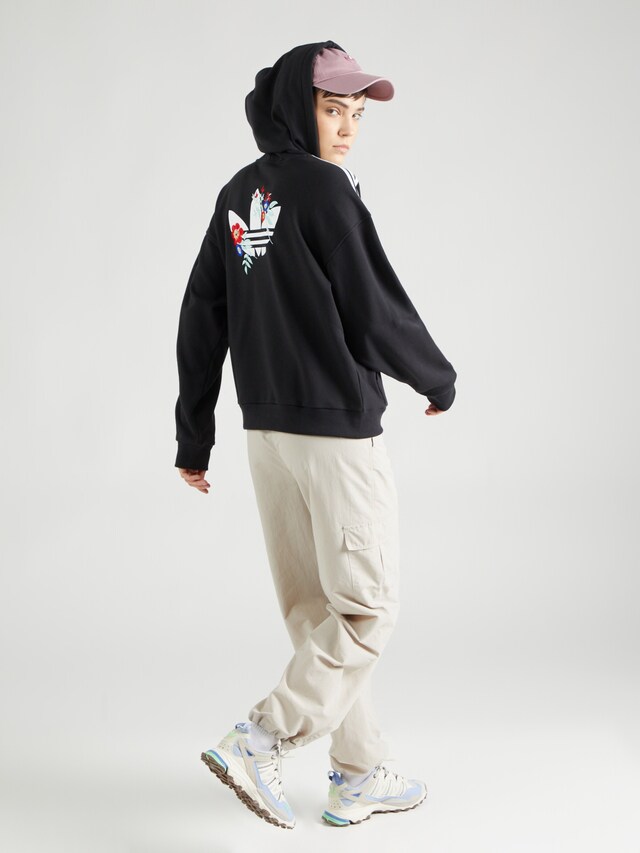 ADIDAS ORIGINALS, Sweatshirt, Black, Image 3 of 5