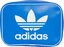 Ausgewählt, ADIDAS ORIGINALS, Kulturtasche 'Adicolor' Blau