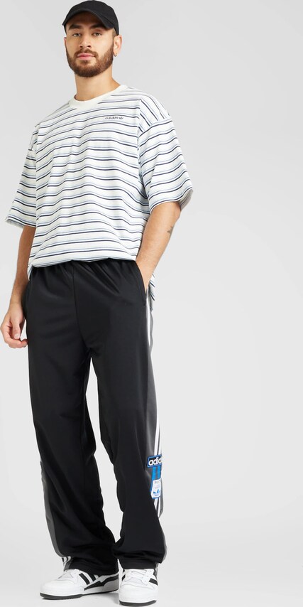 ADIDAS ORIGINALS, Pants 'ADIBREAK', Black, Image 5 of 5
