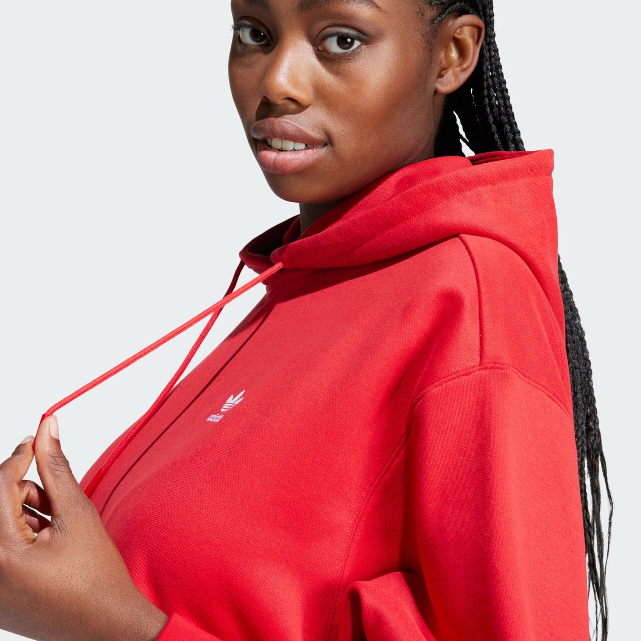 ADIDAS ORIGINALS, Sweatshirt 'Trefoil', Rot, Bild 4 von 5