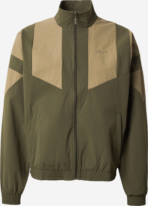 ADIDAS ORIGINALS, Jacke 'BLOCKED TRACK' Grün, Bild 1 von 5