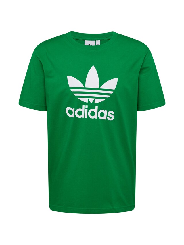 ADIDAS ORIGINALS, T-Shirt 'Adicolor Trefoil', Grün, Bild 2 von 5