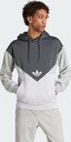 ADIDAS ORIGINALS, Sweatshirt 'Adicolor Cutline', Grey, Image 2 of 5