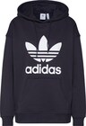 Selected, ADIDAS ORIGINALS, Sweatshirt 'Adicolor Trefoil', Black