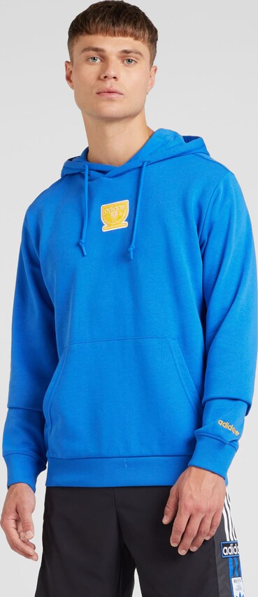 ADIDAS ORIGINALS, Sweatshirt, Blue, Image 4 of 5