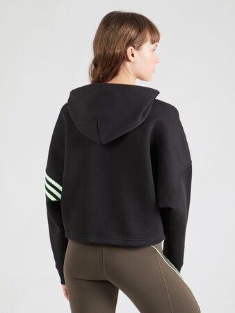 Sweatshirt 'NEUCL' in Schwarz & Schwarz