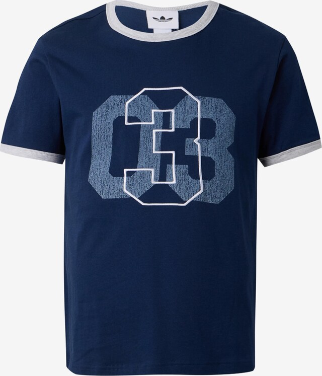 ADIDAS ORIGINALS, T-Shirt 'RINGER' Blau, Bild 1 von 6