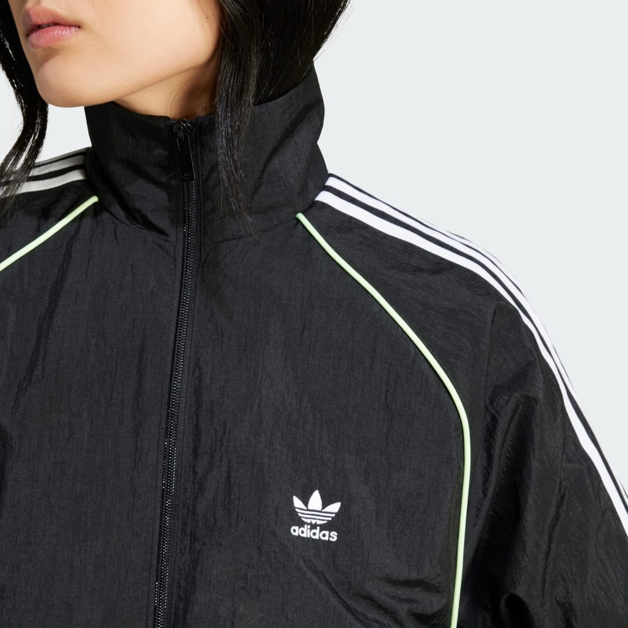 ADIDAS ORIGINALS, Übergangsjacke, Schwarz, Bild 4 von 5