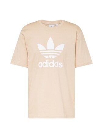 ADIDAS ORIGINALS, T-Shirt 'Adicolor Trefoil' Beige