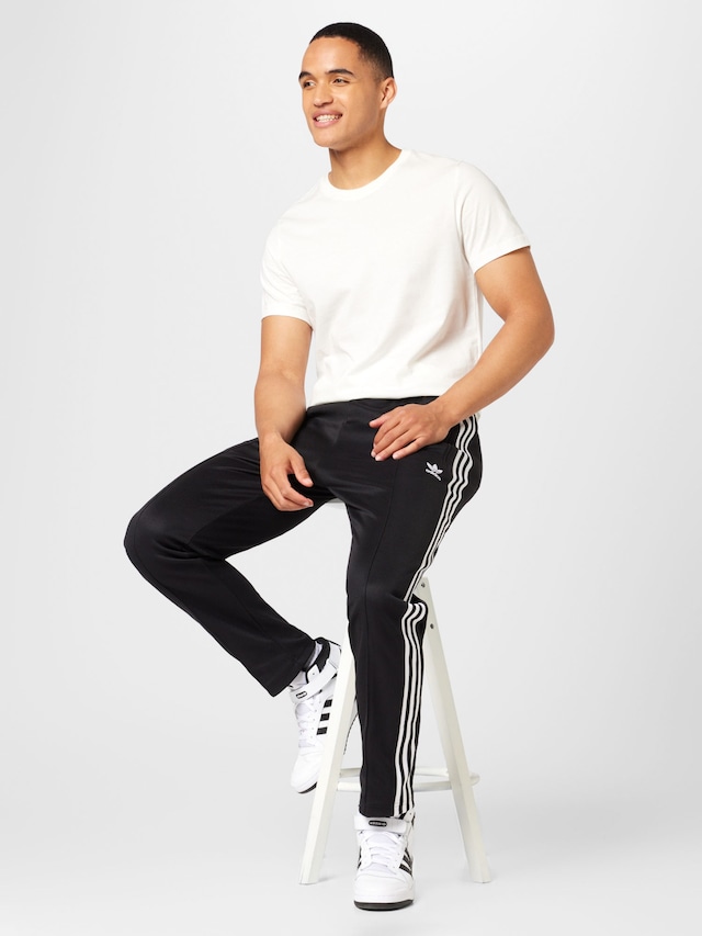 ADIDAS ORIGINALS, Pants 'Adicolor Classics Beckenbauer', Black, Image 4 of 5