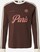 ADIDAS ORIGINALS, Shirt 'PARIS' Braun