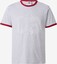 Ausgewählt, ADIDAS ORIGINALS, T-Shirt 'RINGER' Grau