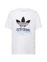 ADIDAS ORIGINALS, T-Shirt 'STREET 1' Weiß & Schwarz, Bild 1 von 5