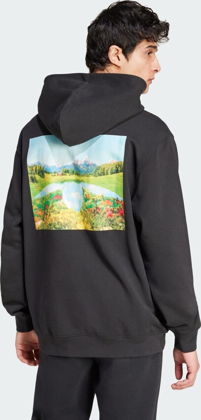 ADIDAS ORIGINALS, Sweatshirt, Black, Image 2 of 5