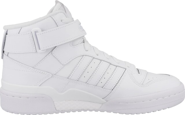 ADIDAS ORIGINALS, High-Top Sneakers 'Forum Mid', White, Image 4 of 5