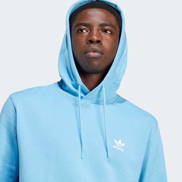 ADIDAS ORIGINALS, Sweatshirt 'Trefoil Essentials', Blue, Image 4 of 5
