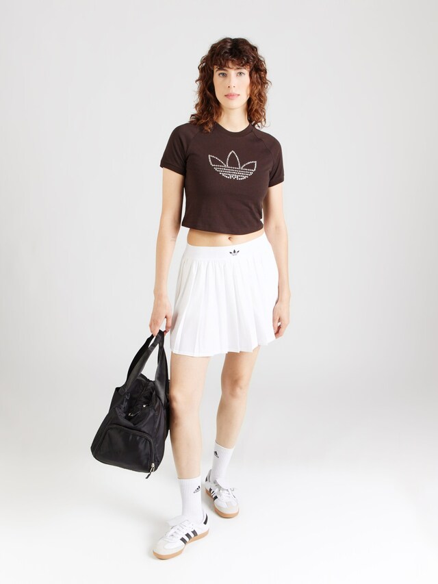 ADIDAS ORIGINALS, T-Shirt 'STUDDED CALI' Braun, Bild 4 von 5