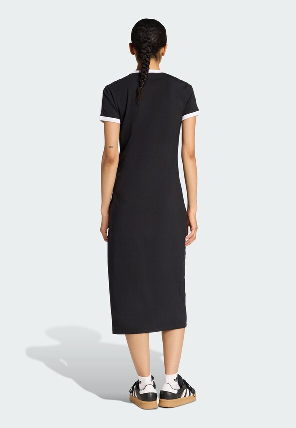 ADIDAS ORIGINALS, Kleid '3 STRIPES DRESS' Schwarz, Bild 3 von 5