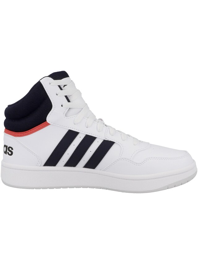 ADIDAS ORIGINALS, High-Top Sneakers 'Hoops 3', White, Image 4 of 5