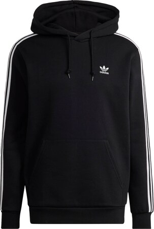 ADIDAS ORIGINALS, Sweatshirt 'Adicolor Classics 3-Stripes', Black