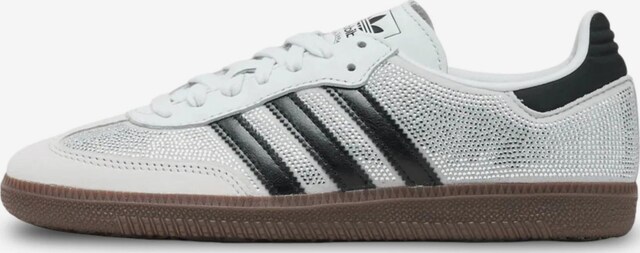 ADIDAS ORIGINALS, Sneaker low 'adidas Samba OG Rhinestone Crystal Silver'‌‌‌‌‌‌‌ Silber, Bild 1 von 5